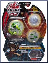 Diamond Maxotaur from Bakugan - Battle Planet - Starter Pack manufactured by Spinmaster [Front]