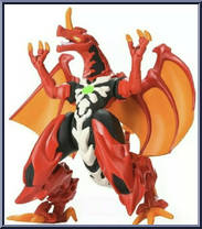 Dragonoid from Bakugan - Battle Planet - Deluxe manufactured by Spinmaster [Loose]