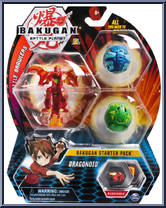Dragonoid from Bakugan - Battle Planet - Starter Pack manufactured by Spinmaster [Front]