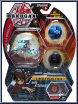 Haos Hydorous from Bakugan - Battle Planet - Starter Pack manufactured by Spinmaster [Front]