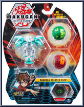 Haos Hyper Dragonoid from Bakugan - Battle Planet - Starter Pack manufactured by Spinmaster [Front]