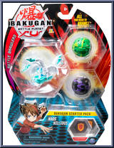 Haos Nillious from Bakugan - Battle Planet - Starter Pack manufactured by Spinmaster [Front]