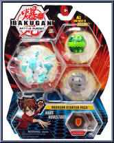 Haos Nobilious from Bakugan - Battle Planet - Starter Pack manufactured by Spinmaster [Front]
