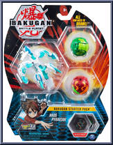 Haos Pyravian from Bakugan - Battle Planet - Starter Pack manufactured by Spinmaster [Front]