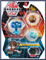 Hydranoid from Bakugan - Battle Planet - Starter Pack manufactured by Spinmaster [Front]
