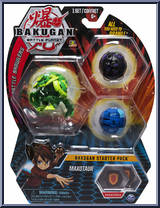 Maxotaur from Bakugan - Battle Planet - Starter Pack manufactured by Spinmaster [Front]