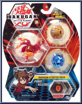 Pyrus Nillious from Bakugan - Battle Planet - Starter Pack manufactured by Spinmaster [Front]