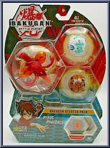 Pyrus Phaedrus from Bakugan - Battle Planet - Starter Pack manufactured by Spinmaster [Front]