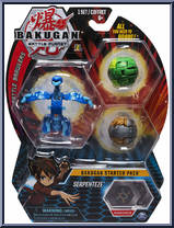 Serpenteze from Bakugan - Battle Planet - Starter Pack manufactured by Spinmaster [Front]