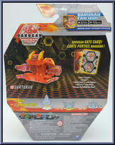 Pyrus Surturan from Bakugan - Geogan Rising - Geogan manufactured by Spinmaster [Back]
