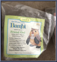 Friend Owl from Bambi - Basic Series manufactured by McDonald's [Front]