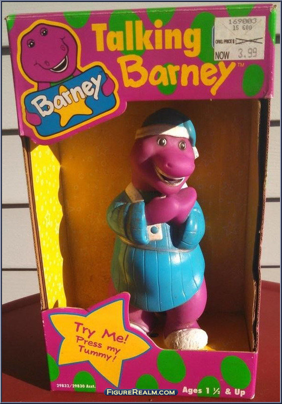 Barney (Pajamas) - Barney - Talking - Child Dimension Action Figure