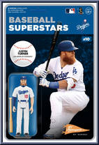 Justin Turner (Dodgers) from Baseball Superstars - Wave 2 manufactured by Super7 [Front]
