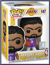 Anthony Davis (Lakers) (21-22 NBA City Edition) from Basketball - Pop! Vinyl Figures manufactured by Funko [Front]