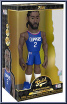 Kawhi Leonard (Clippers) (Blue Jersey) from Basketball - Vinyl Gold - 12" Scale manufactured by Funko [Front]