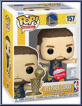 Stephen Curry (Trophy) from Basketball - Pop! Vinyl Figures manufactured by Funko [Front]