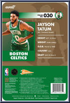 Jayson Tatum (Celtics) from Basketball Superstars - Basic Series manufactured by Super7 [Back]