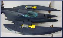 Batplane from Batman - Animated Series - Vehicles manufactured by Kenner [Loose]