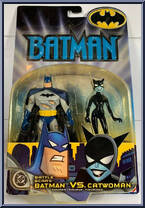 Batman (Battle Scars) vs. Catwoman Action Figure