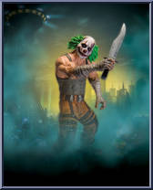Clown Thug 1 from Batman - Arkham City - Series 3 manufactured by DC Direct [Loose]