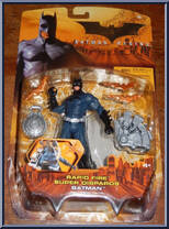Batman (Rapid Fire) (Blue Suit) from Batman Begins - Series 2 manufactured by Mattel [Front]