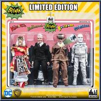 King Tut / Alfred Pennyworth / Bookworm / Mr. Freeze from Batman - Classic TV Series - Multi-Packs manufactured by Figures Toy Company [Front]