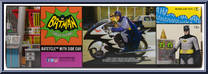 Batcycle with Side Car from Batman - Classic TV Series - Accessories manufactured by McFarlane [Back]