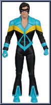 Nightwing from Batman - Classic TV Series - Batman 66 Comic manufactured by McFarlane [Loose]