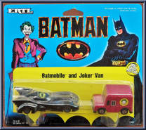 Batmobile / Joker Van Action Figure
