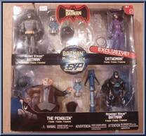 4 Pk: Catwoman, Knight & Midnight Batman, Penguin from Batman - EXP Extreme Power - Multi-Pack manufactured by Mattel [Front]