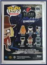 Scarecrow from Batman - Batman Animated Series Pop! manufactured by Funko [Back]