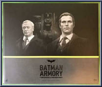 Batman Armory and Bruce & Alfred from Batman - Dark Knight manufactured by Hot Toys [Front]