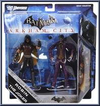 Robin (Arkham City) / Joker from Batman Legacy - Wave 2 - 2-Packs manufactured by Mattel [Front]