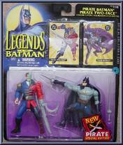 Pirate Batman vs Pirate Two-Face from Batman - Legends of - 2-Packs manufactured by Kenner [Front]