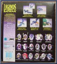 Skybat from Batman - Legends of - Vehicles manufactured by Kenner [Back]