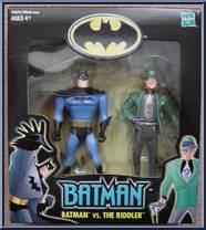 Batman vs. The Riddler from Batman - Mission Masters - Warner Bros. Exclusives manufactured by Hasbro [Front]