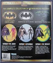 Batman vs. Catwoman from Batman - Movie Collection - Basic Series manufactured by Kenner [Back]