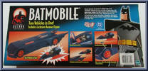 Batmobile (Two Vehicles in One!) from Batman - New Adventures - Accessories manufactured by Kenner [Back]