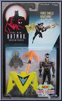 Nightwing (Force Shield) from Batman - New Adventures - Basic Series manufactured by Kenner [Front]