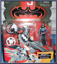 Batgirl (with Icestrike Cycle) from Batman & Robin - Deluxe Figures manufactured by Kenner [Front]