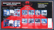 Wayne Manor Batcave from Batman & Robin - Accessories manufactured by Kenner [Back]