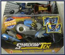 Dual Force Fighter from Batman - Shadow-Tek - Vehicles manufactured by Mattel [Front]