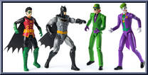 Joker / Batman / Robin / Riddler Action Figure