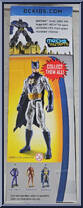 Batman (Silver / Blue) from Batman Unlimited - Mechs vs. Mutants - 12" Scale manufactured by Mattel [Back]