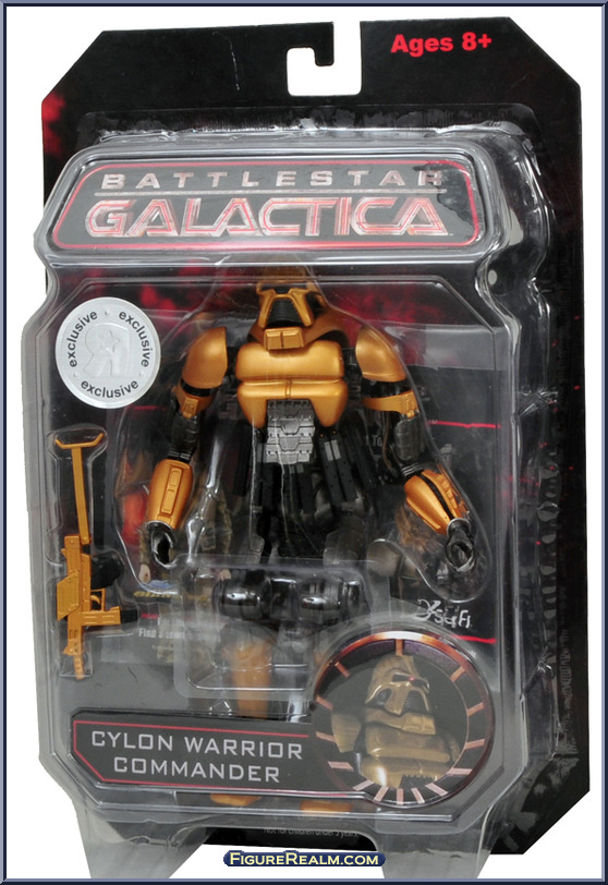 Cylon Warrior Commander (Gold) - Battlestar Galactica - Exclusives ...