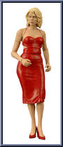 Number Six (Red Dress) Action Figure