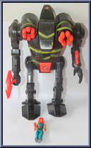 Axman (with Adam Steiner) from Battletech - Boxed manufactured by Tyco [Loose]