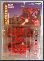 Sloth (Franklin Sakamoto) from Battletech - Carded manufactured by Tyco [Front]