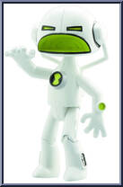 Echo Echo from Ben 10 - Alien Force manufactured by Bandai [Loose]