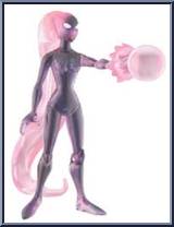 Gwen Anodite from Ben 10 - Alien Force manufactured by Bandai [Loose]